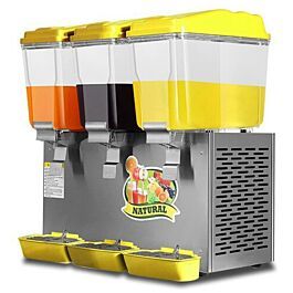 Máy làm lạnh đồ uống dạng khuấy 3 ngăn DN338 (mỗi ngăn 18 lít), bảo hành 2 năm