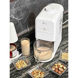 Máy làm sữa hạt Lucy Gourmet (Hàn Quốc), dung tích 1200 ml, sữa mịn không cần lọc, tự vệ sinh, bảo hành 2 năm