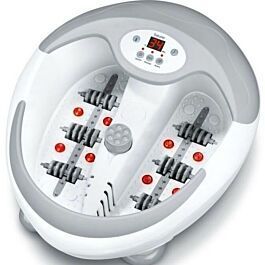 Bồn ngâm chân massage Beurer FB50 (Đức), tự làm ấm nước và điều chỉnh nhiệt độ mong muốn, có đèn hồng ngoại, tẩy da chết bàn chân, 2 chương trình massage