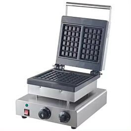 Máy làm bánh Waffle công nghiệp chữ nhật, công suất 2000w, bảo hành 2 năm