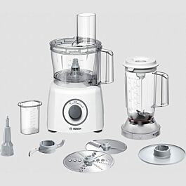 Máy xay đa năng Bosch MCM3200W nhập khẩu Đức, sản xuất tại Slovenia, công suất 800w, tô lớn 2300 ml, hơn 30 chức năng (xay, cắt, trộn, thái...), bảo hành 2 năm