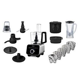 Máy xay đa năng Panasonic MK-F800SRA (Nhật Bản), công suất 1000w, 5 menu tự động, 13 phụ kiện giúp xay ép vắt trộn thực phẩm dễ dàng