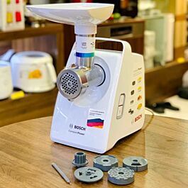 Máy xay thịt và làm mì Bosch MFW3502W, nhập khẩu Đức, bảo hành 2 năm