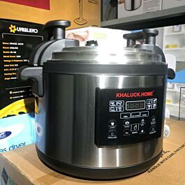 Nồi áp suất điện công nghiệp Khaluck.Home KL-160, lòng nồi dung tích 16 lít phủ chống dính, điều khiển điện tử
