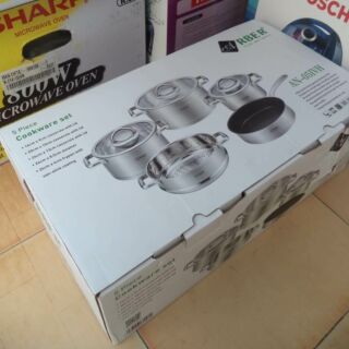 Bộ nồi inox bếp từ Arber AN-05IVH