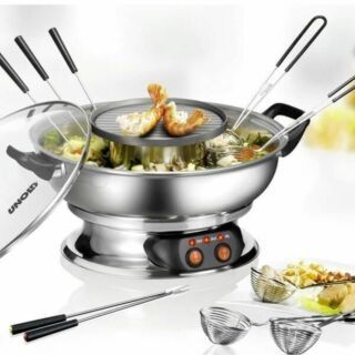 bep lau nuong Unold 48746 Asia 2 in 1