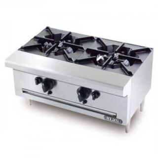 Bếp âu 2 họng gas Berjaya OB2S, công suất 40000 Btu/Hr, bảo hành 2 năm