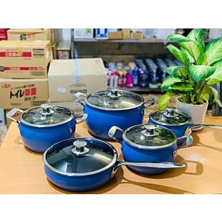 Bộ nồi inox 304 Arber AN06SMNB 5 món