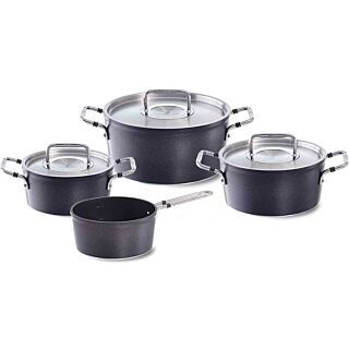 Bộ nồi chống dính cao cấp Fissler Luno 4 món