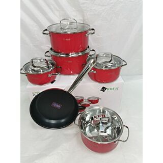 Bộ nồi inox Arber Cardinal 6 món  