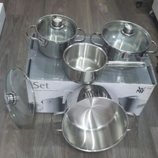 Bộ nồi inox WMF Saphir 4 nhập khẩu Đức