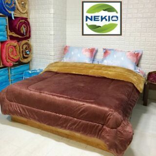 Chăn lông cừu Nekio Socola Nhật Bản