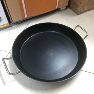 chao inox 2 quai chong dinh duong kinh 40 cm