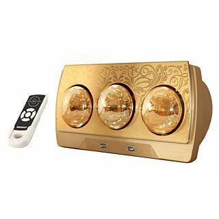 Đèn sưởi nhà tắm Heizen HE3BR 3 bóng có điều khiển