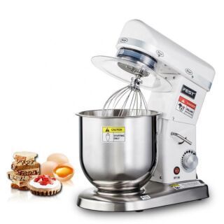 Máy đánh kem Fest Mixer, tô inox dung tích 7 lít, công suất 500w, đánh kem trứng và hỗn hợp cho cửa hàng, bảo hành 2 năm