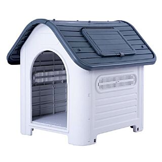 Nhà nhựa cho chó có cửa sổ trời XINDING 419A