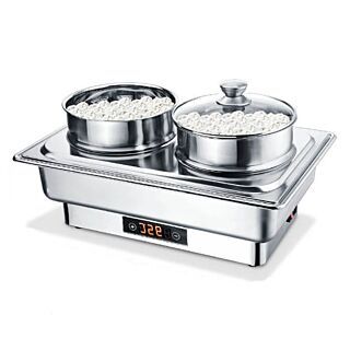 Nồi hấp dimsum 2 tầng cắm điện, dung tích 9 lít, bảo hành 2 năm