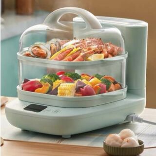 Nồi hấp điện 2 tầng Bear C601K