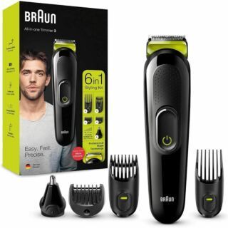 Tông đơ cắt tóc 6 trong 1 Braun 3 MGK3221