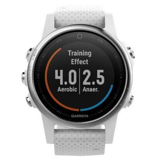 Vòng đeo tay theo dõi sức khỏe Garmin Fenix 5S Carrara White