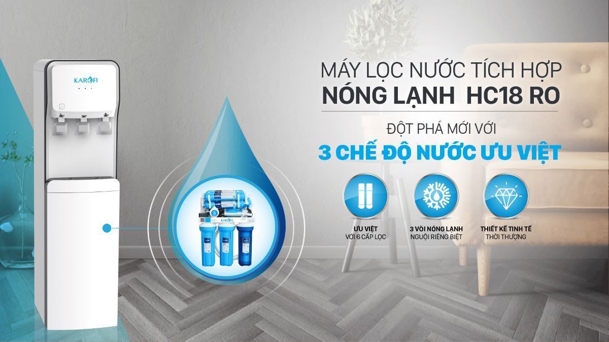 may loc nuoc karofi hc18ro