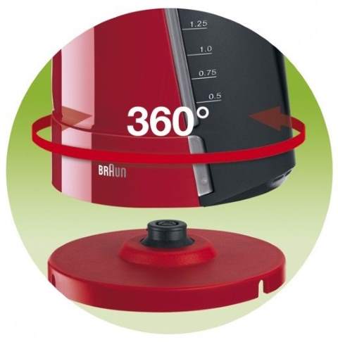 am sieu toc Braun WK 300 co de xoay 360 do