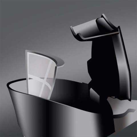 am sieu toc Braun WK 300 co mang loc can