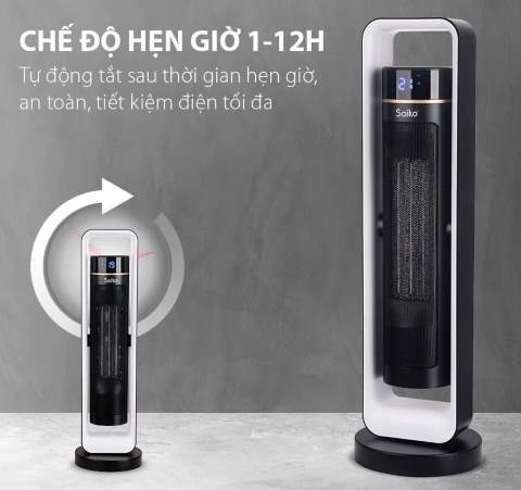 may suoi gom Saiko CH-2200R co che do hen gio