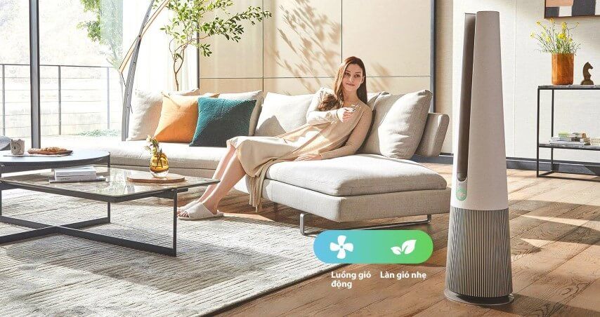 Thiết kế động lực học mang lại làn gió mát lành dễ chịu trong khi vẫn sang trọng hiện đại