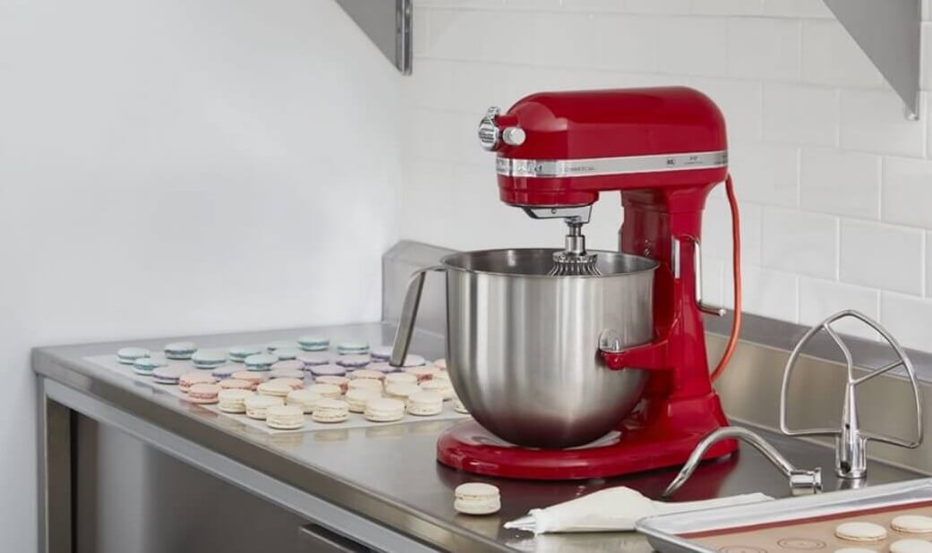 Máy trộn bột KitchenAid Pro 8 màu đỏ