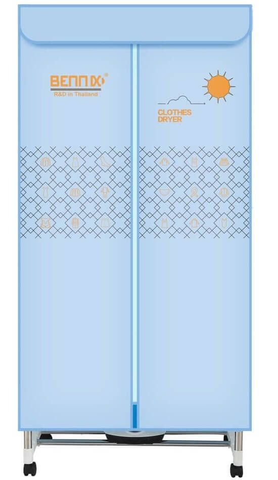 tu say quan ao Bennix BN-115 BIG khung inox chac chan