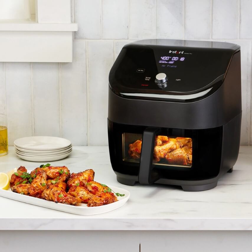 noi chien khong dau Instant Pot Vortex Plus ClearCook 6 quart 6 in 1