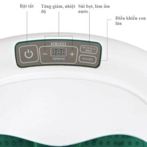 Bồn ngâm chân massage Homedics FB-650