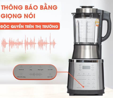 chuc nang giong noi may lam sua hat unie v8s