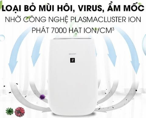 may loc khong khi Sharp FP-J40E-W thai lan