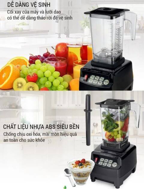 may xay sinh to cong nghiep OmniBlend V TM-800A moi