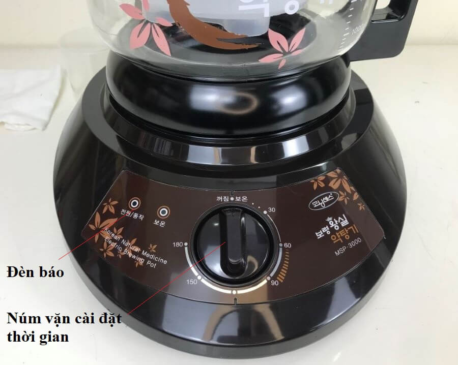 am sac thuoc han quoc Morning Sense MSP-3000 num van dieu khien co