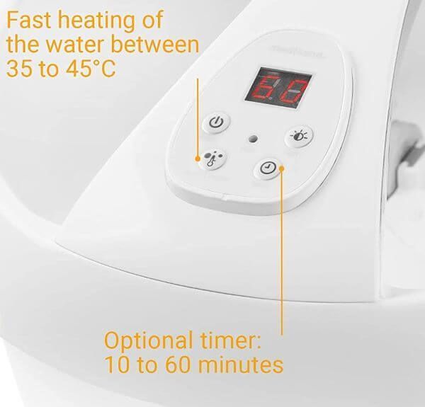 Bồn ngâm chân Medisana FS 888 Premium của Đức