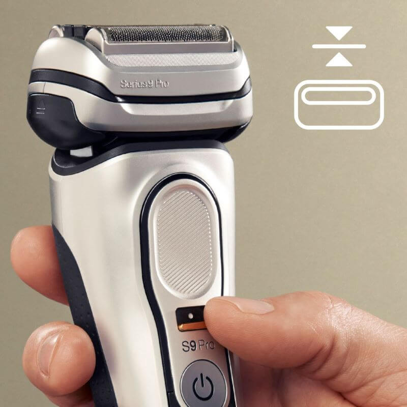 cong tac chinh xac may cao rau Braun Series 9 Pro 9477C