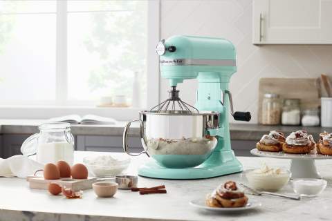 may tron bot Kitchenaid Pro 6 mau xanh ngoc