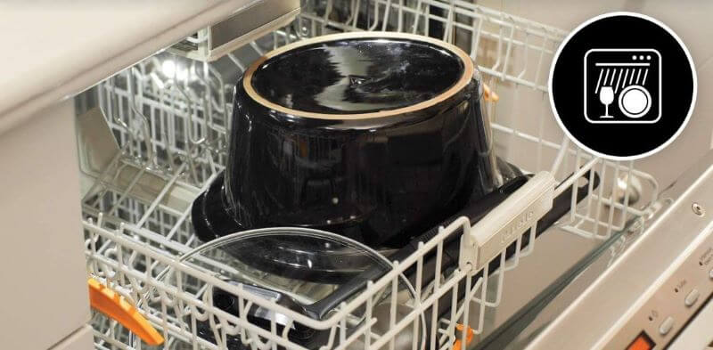 noi nau cham Crock-Pot CSC059X ve sinh bang may rua bat