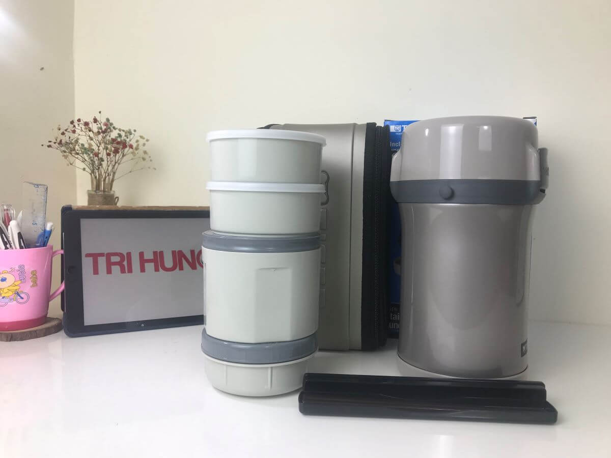 hộp cơm giữ nhiệt Tiger nhật bản