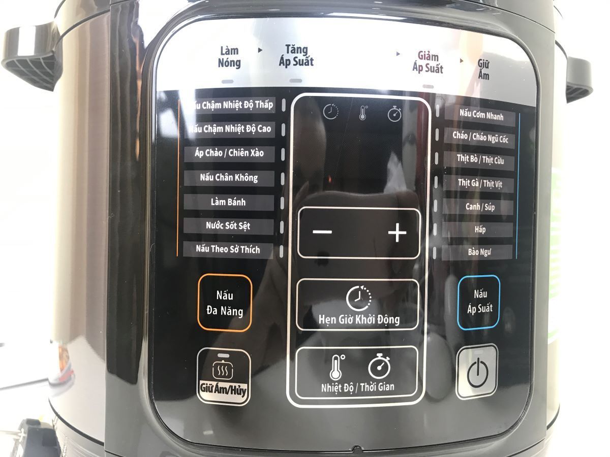 nồi áp suất điện tử tefal cy601868 dung tích 6 lít