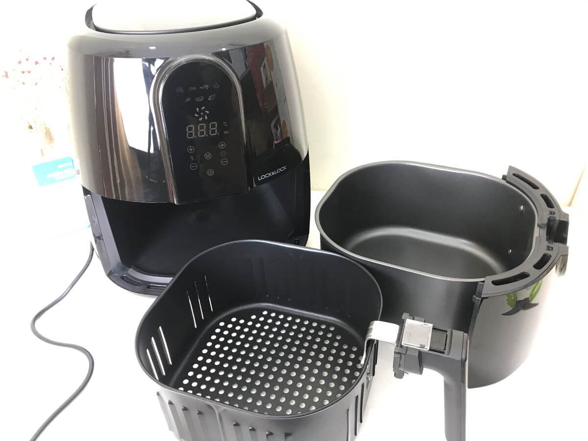nồi chiên không dầu dung tích 5,2 lít
