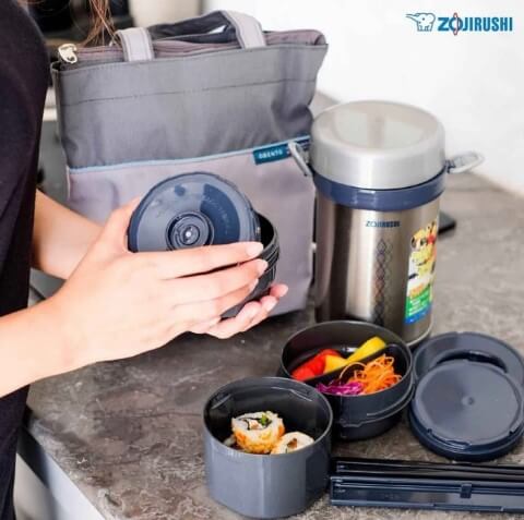Hộp cơm giữ nhiệt Zojirushi SL-NC09-ST