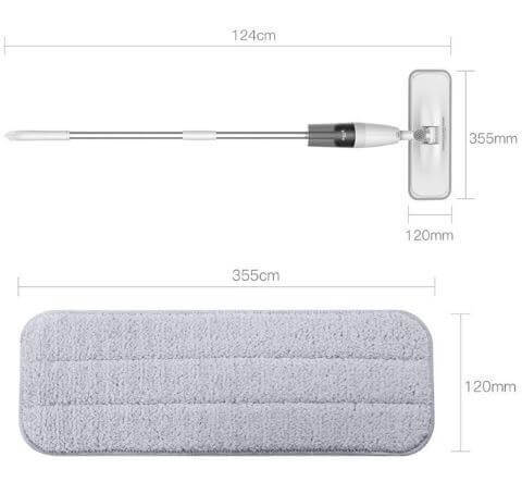 cay lau nha Xiaomi Mijia Deerma Spray Mop gia re