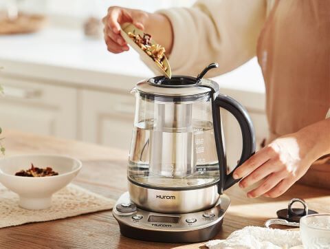 Máy chưng yến và pha trà Hurom TM-P01FSS