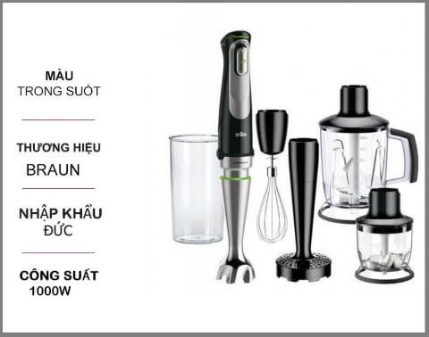 máy xay cầm tay braun mq9047