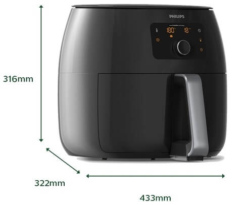 noi chien khong dau philips hd9650 moi