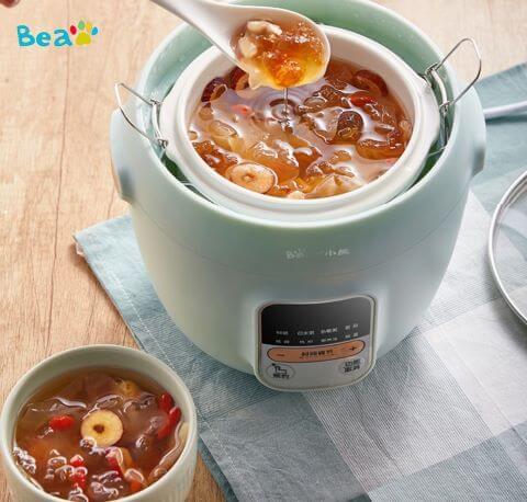nồi chưng yến cách thủy bear